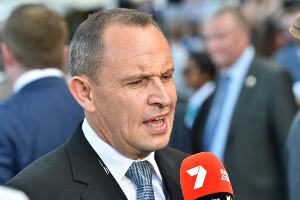 Chris Waller has won his first slipper with Shinzo.