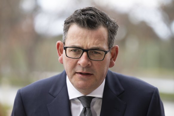 Premier Daniel Andrews says he will return the electricity network to public ownership.