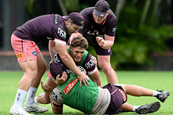 Pre-season ruck drills will now have to be tweaked to reflect the NRL’s new officiating of tackles.