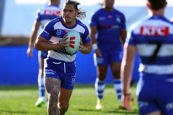 Canterbury’s Jackson Topine is taking legal action against the club.