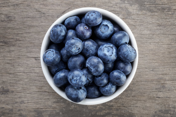 Blueberries are loaded with antioxidants.