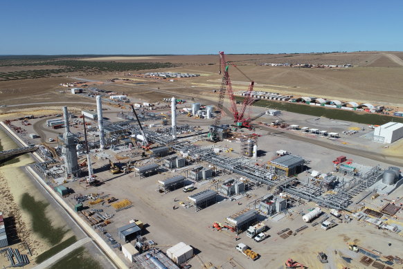The Waitsia gas project in WA is among the Clough projects that has battled to keep workers.