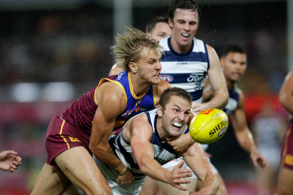 Brisbane v Geelong.