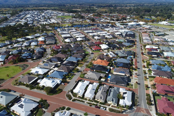 Aerial image of Ellenbrook
