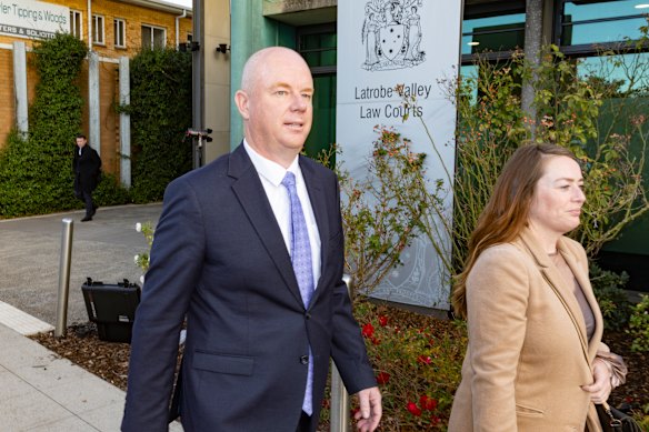 Simon Patterson has denounced the intense media scrutiny of the case. 