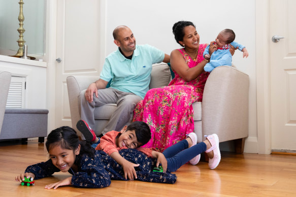 Shameela Karunakaran and Julian Rayappu had their three children thanks to science.