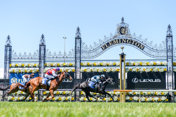 Amanda Parsons said the Victoria Racing Club’s negligence led to her injury.