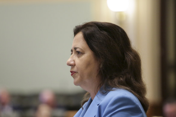 Premier Annastacia Palaszczuk said the four emails had been examined by the Crime and Corruption Commission and “they found no impropriety, nothing of interest whatsoever in any of them”.