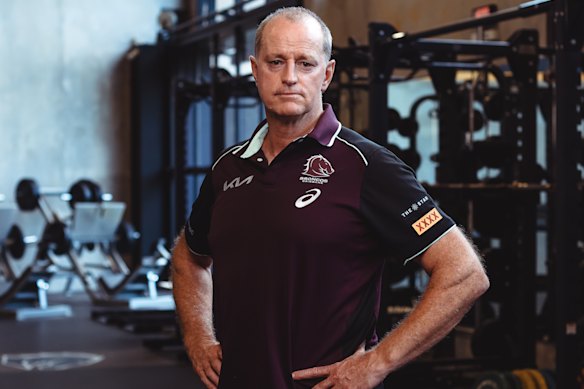 Brisbane Broncos coach Michael Maguire.