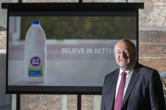 A2 Milk chairman David Hearn will step down after serving on the company’s board for nine years.