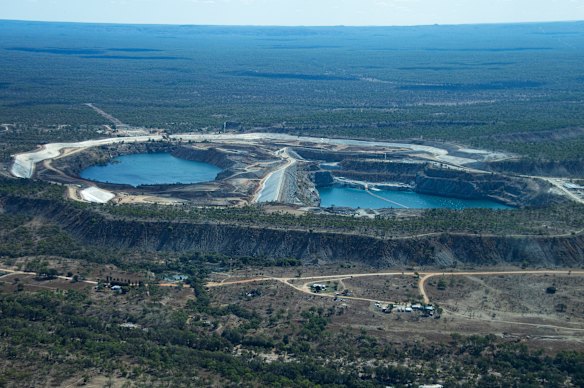 Genex’s Kidston pumped hydro project in Queensland.