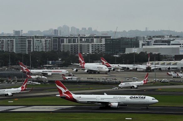 Qantas is back in court for two weeks of compensation hearings following failed mediation between it and the Transport Workers Union after it was found it illegally sacked 1700 workers. 