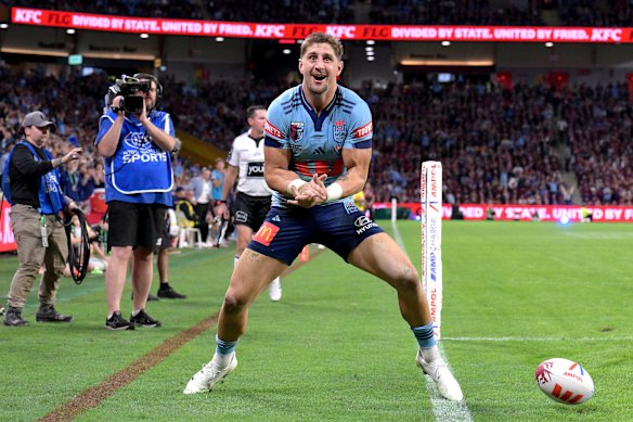 Zac Lomax was voted man of the match by the NSW players.