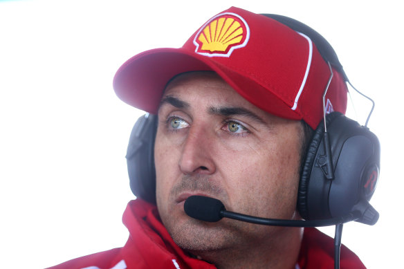 Fabian Coulthard copped social media abuse after following team orders to slow down the Bathurst field.