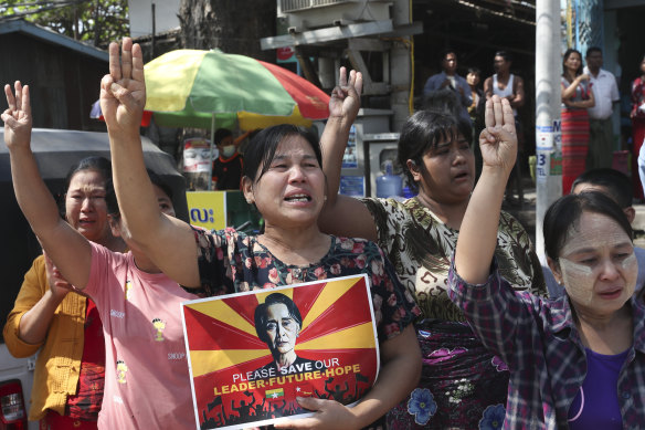 Myanmar’s infant democracy has been slain by its generals.