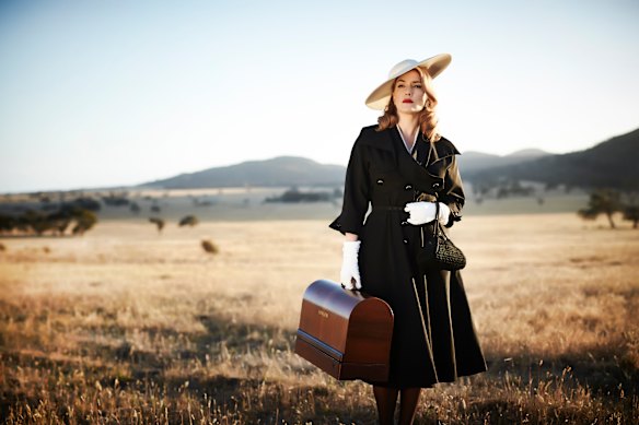 Kate Winslet in the film adaptation of Ham’s novel <i>The Dressmaker</i>.