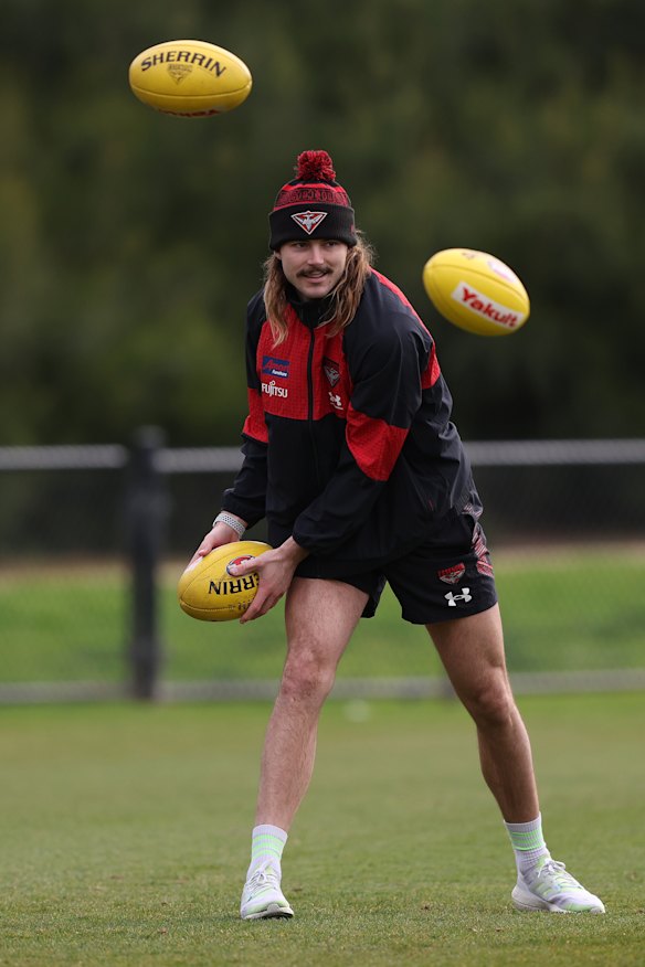 Essendon have missed the big presence of Sam Draper.