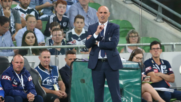 Pressure is mounting on Melbourne Victory coach Kevin Muscat.