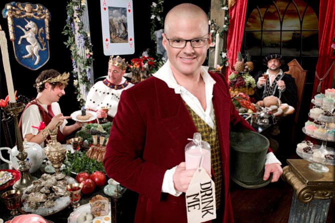 Turning back time in Heston's Feasts.