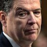 Former FBI director James Comey.