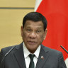 Philippine President says he was once gay but now 'cured'