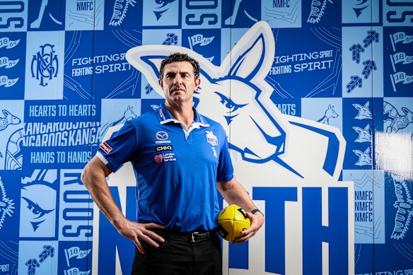 New North Melbourne coach Jaymie Graham.