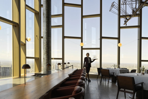 Glitzy Ritz Carlton s spectacular sky high restaurant Atria is now