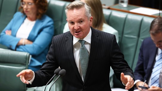 Il ministro dell'Energia Chris Bowen.