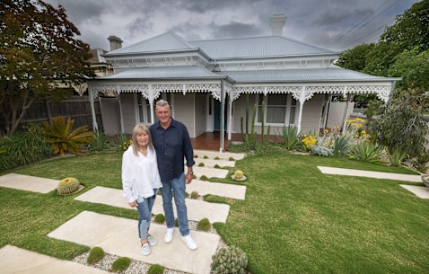 Gayle Vetrone and husband Malcolm Sharp are selling their recently renovated Williamstown home.