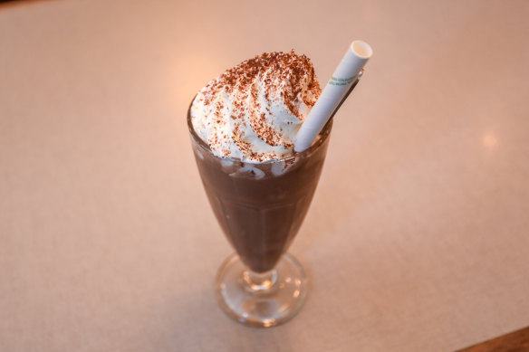 Milo milkshake.