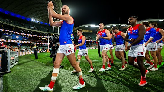 After a tumultuous pre-season, the Demons, led by skipper Max Gawn, are now flying.