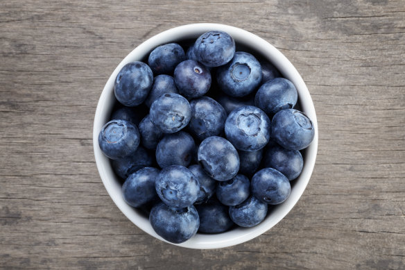Berries are loaded with antioxidants.
