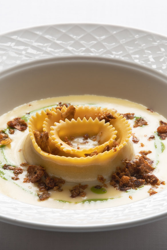 Pappardelle ripiene.