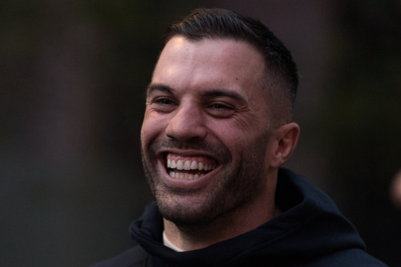 He’s back! James Tedesco joins Blues camp.