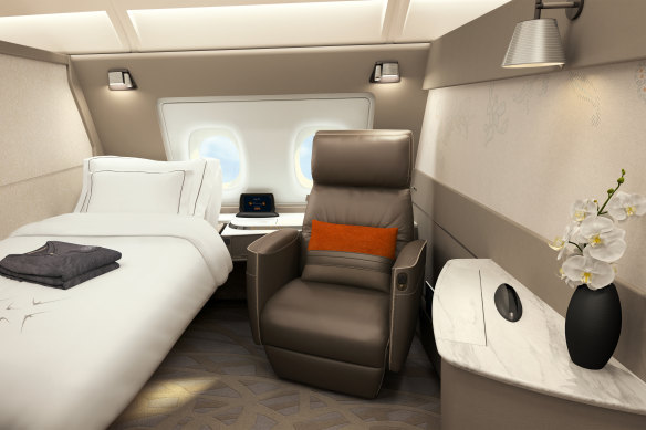 The seven most luxurious first-class cabins for Australian flyers