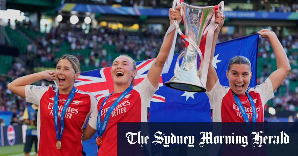 Matildas star lauded as Bonmatí, Dembélé win world football’s top awards