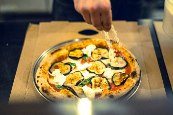Thin Slizzy specialises in Neapolitan-style pizzas. 