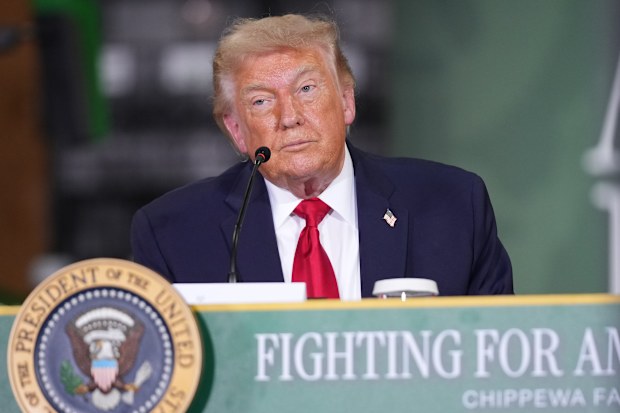 Donald Trump has raged at the market reaction to a positive jobs report.