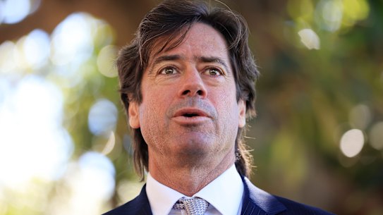 AFL chief executive Gillon McLachlan.