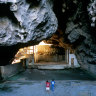 The huge cavern that served as a theatre.