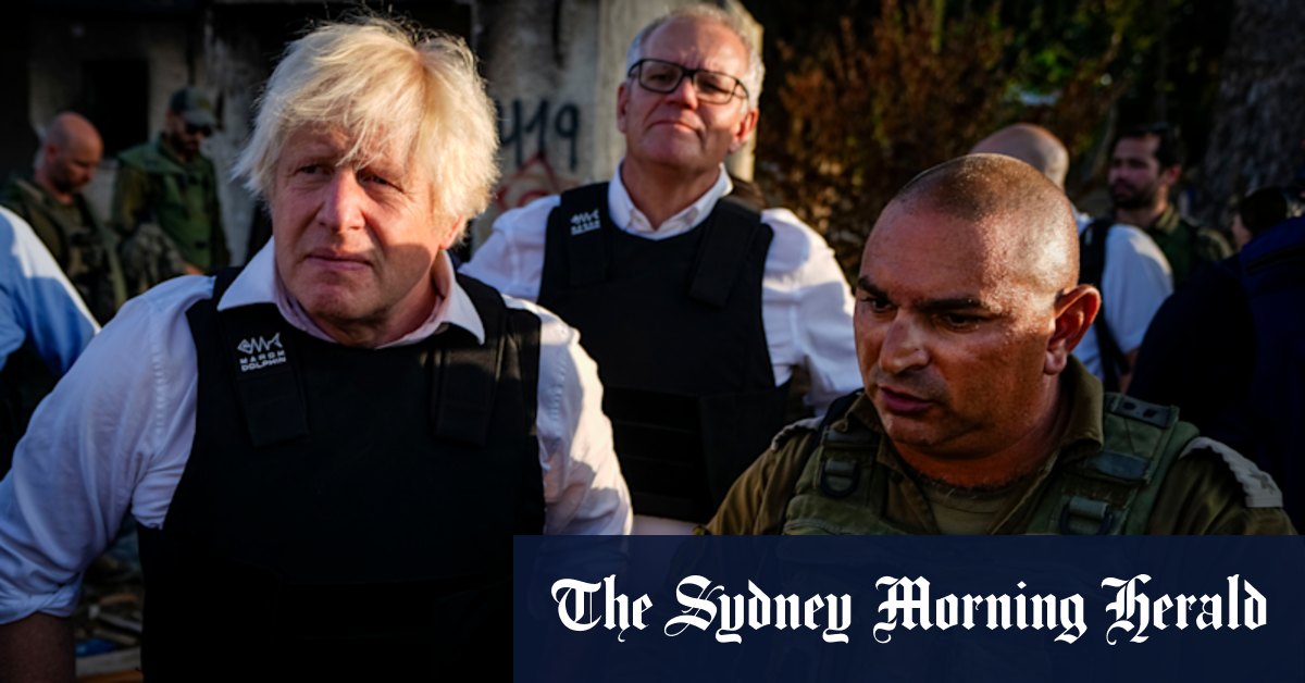 Morrison and Johnson in Israel: irrelevance meets grandstanding - Vimarsana News