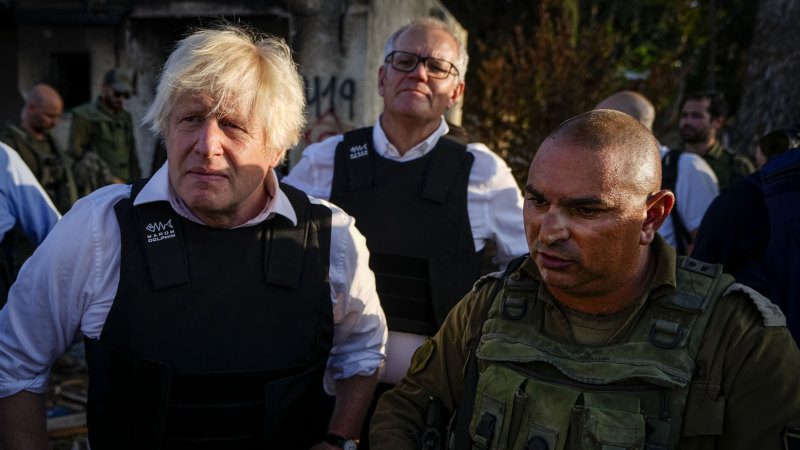 Morrison and Johnson in Israel: irrelevance meets grandstanding
