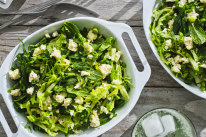 Greek green salad.