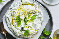 Adam Liaw’s dill and mint tzatziki.