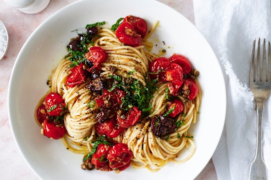 End-of-summer spaghetti.