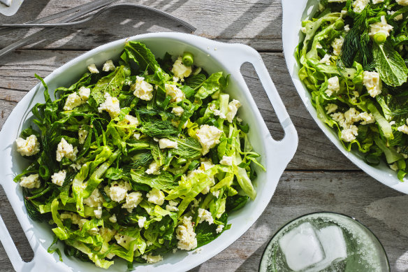 Greek green salad.