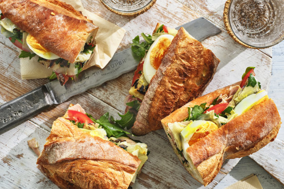 Pan bagnat is the ultimate picnic sandwich.