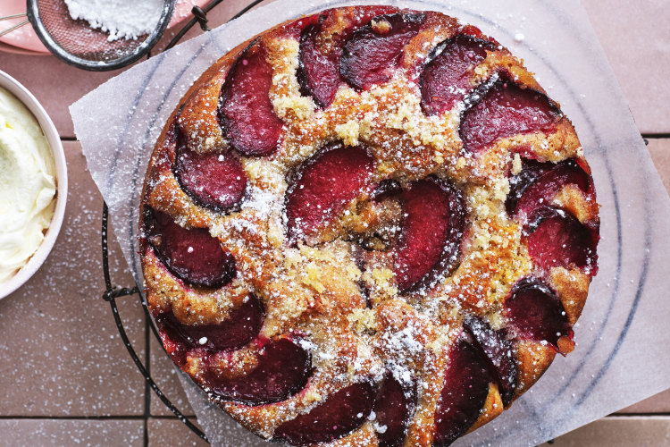Serve each slice with a dollop of sour cream.
