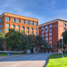 X marks the spot – the road below The Sixth Floor Museum at Dealey Plaza, Dallas, Texas.