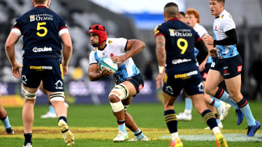 In doubt: Langi Gleeson is nursing a medial ligament strain in his knee.